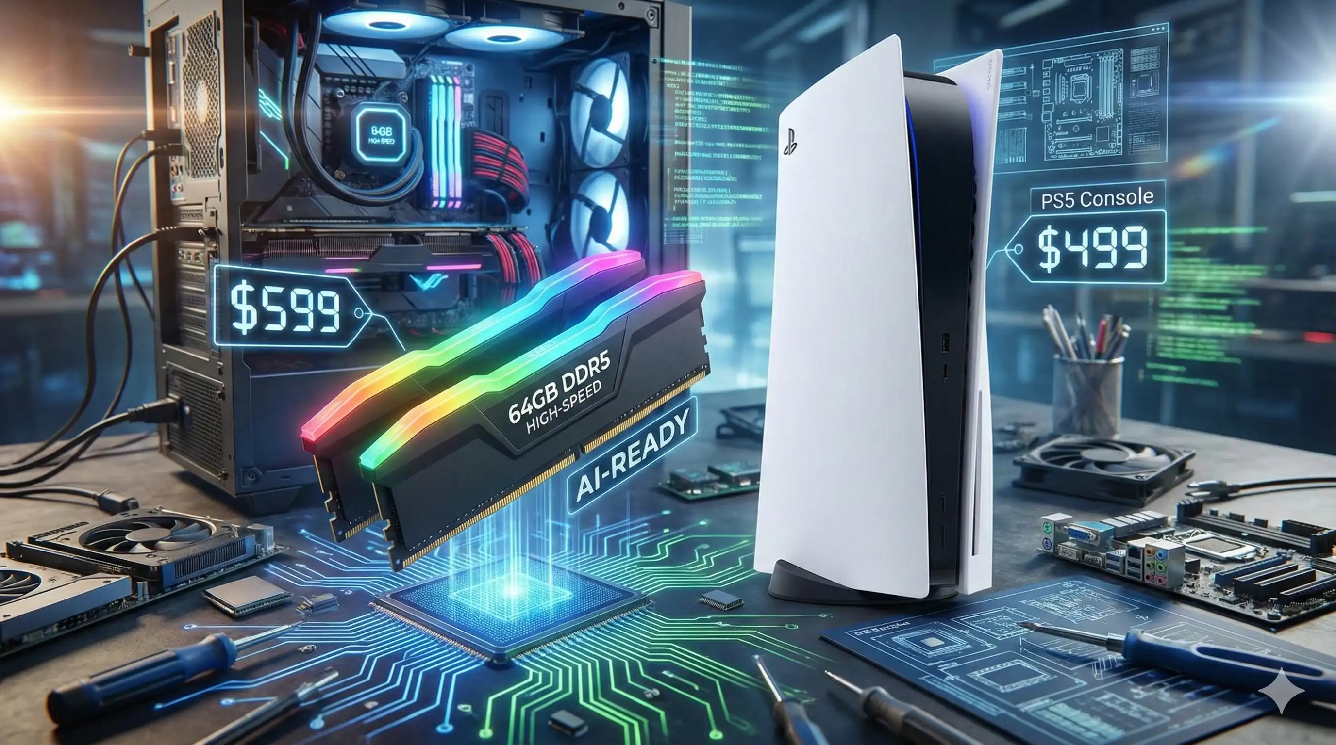 Kits RAM DDR5 Mais Caros que PS5