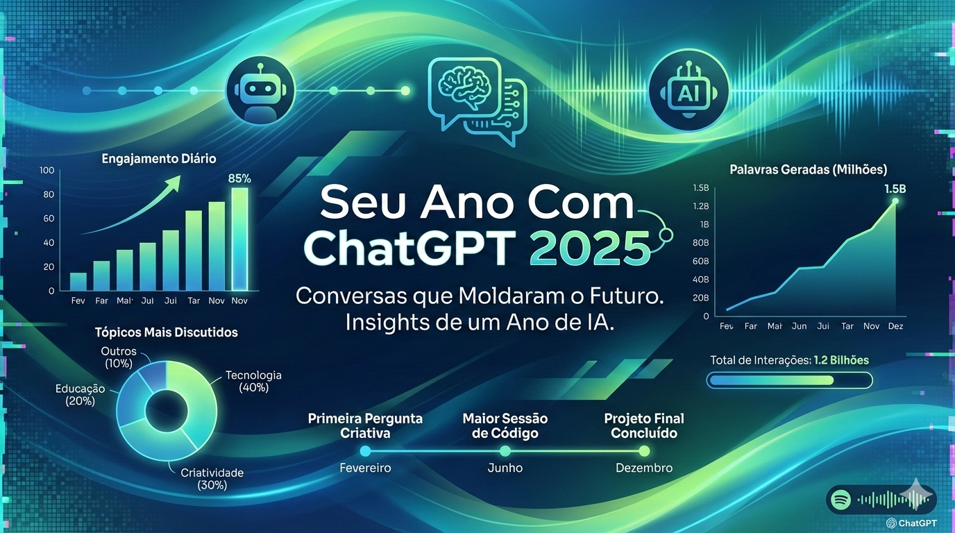ChatGPT Wrapped 2025: Veja Sua Retrospectiva de IA