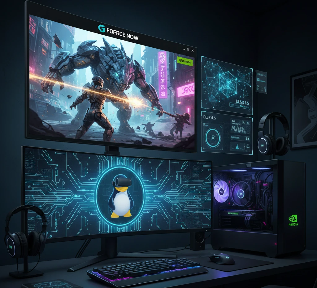 GeForce Now no Linux e DLSS 4.5: Tudo Sobre a Nova Era Nvidia