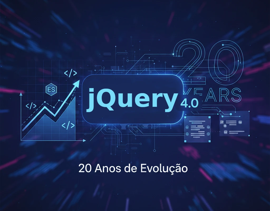 jQuery 4.0: Primeira Grande Atualização em 10 Anos no 20º Aniversário