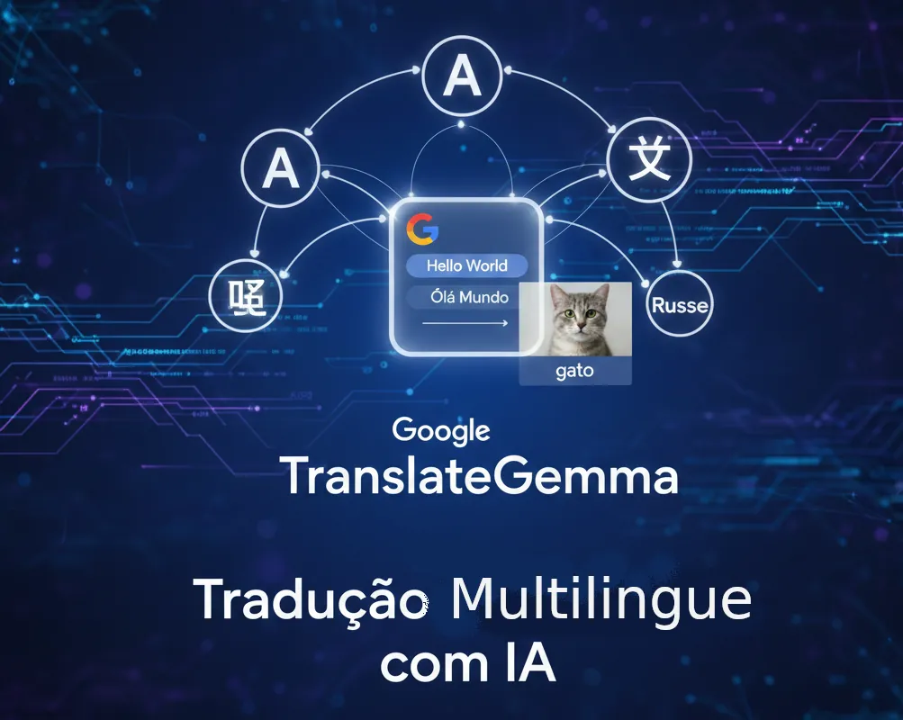 Google TranslateGemma: Modelos Abertos de Tradução Avançada