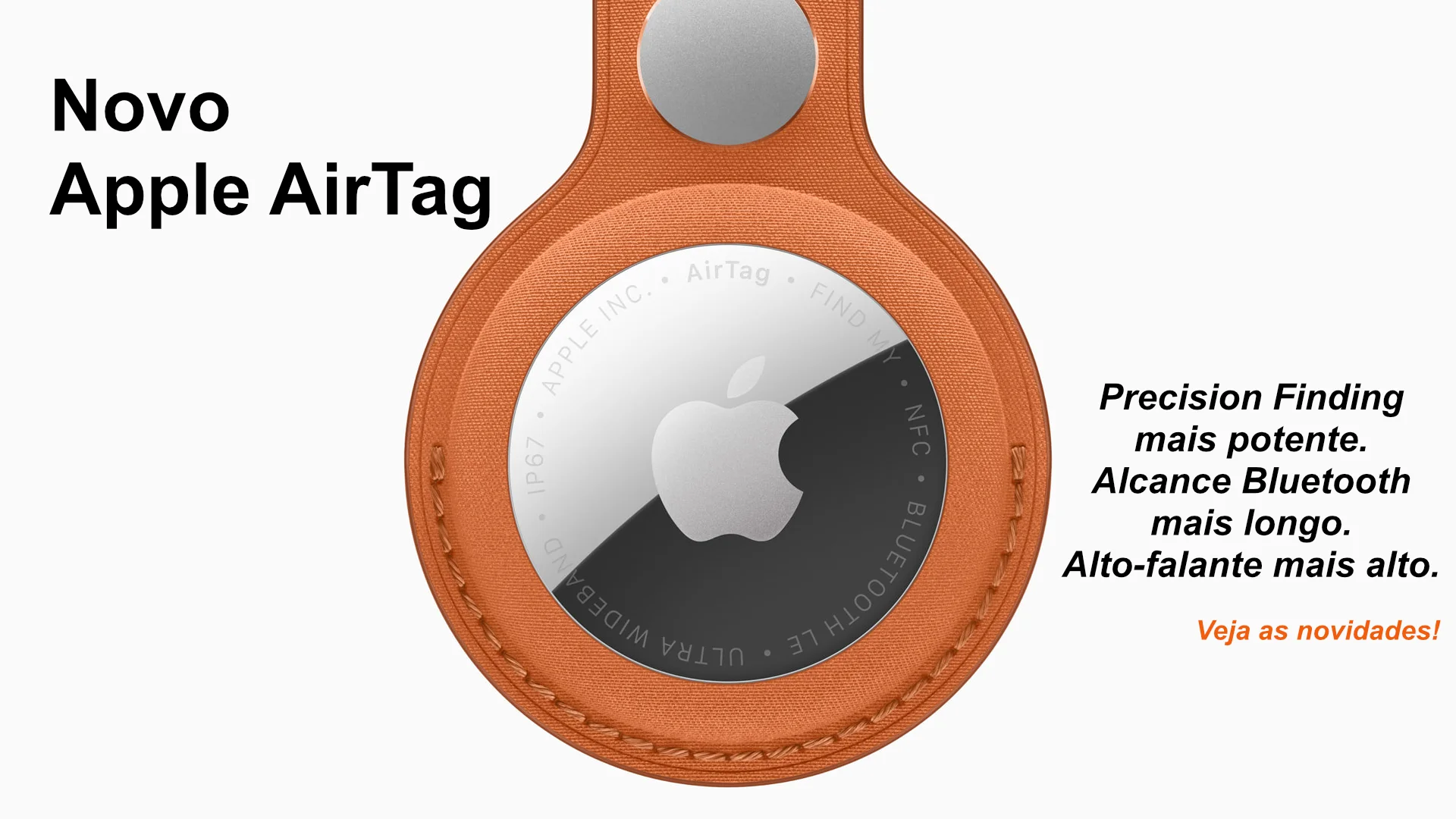 AirTag 2 Apple: Alto-falante 50% Mais Potente e Melhor Rastreamento