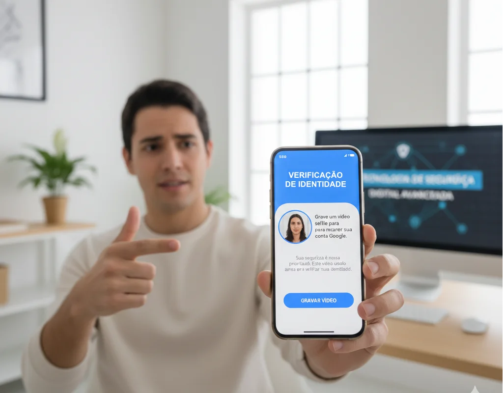 Google Selfie Vídeo: Recuperar Conta Perdida no Brasil
