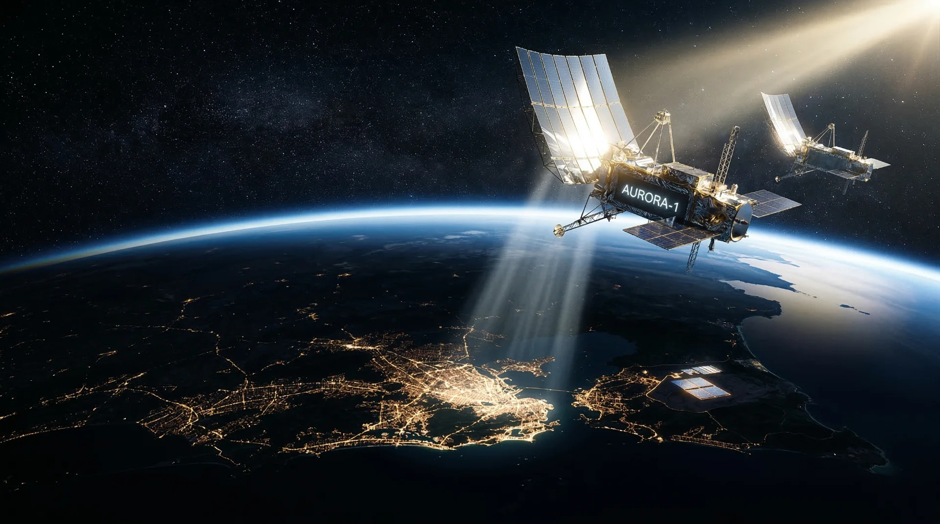 Satélites com espelhos podem levar luz solar à noite