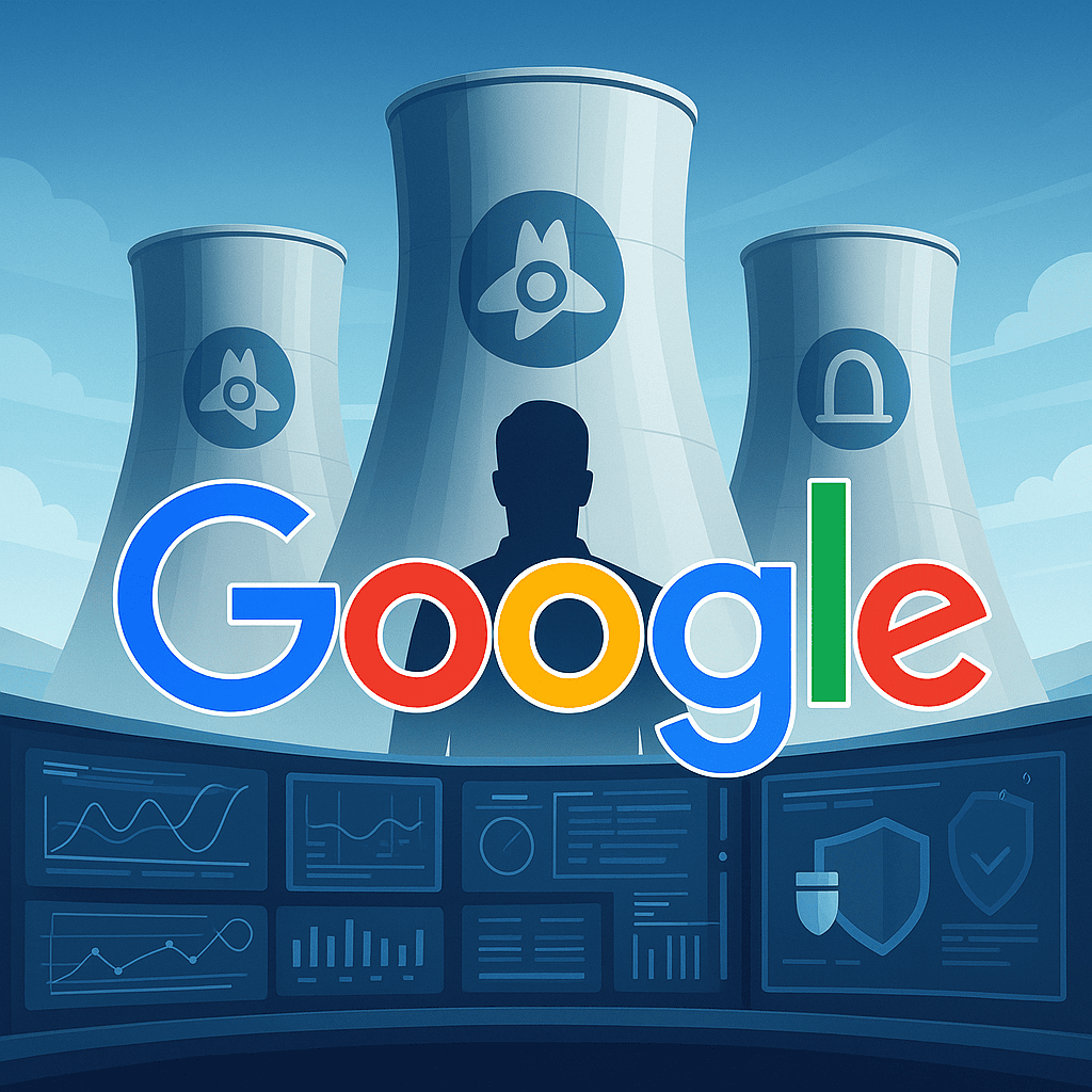 Google anuncia apoio a três projetos de energia nuclear nos EUA