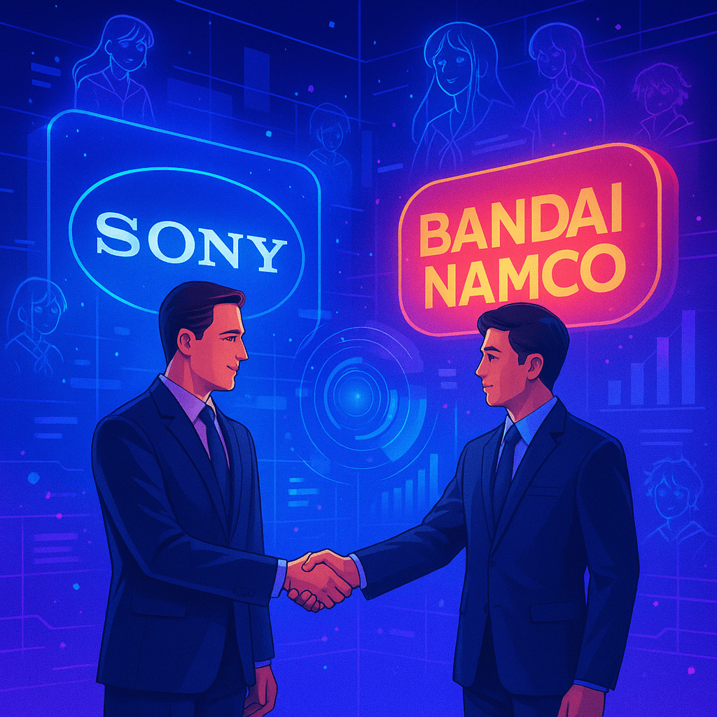 Sony e Bandai Namco investem em startup