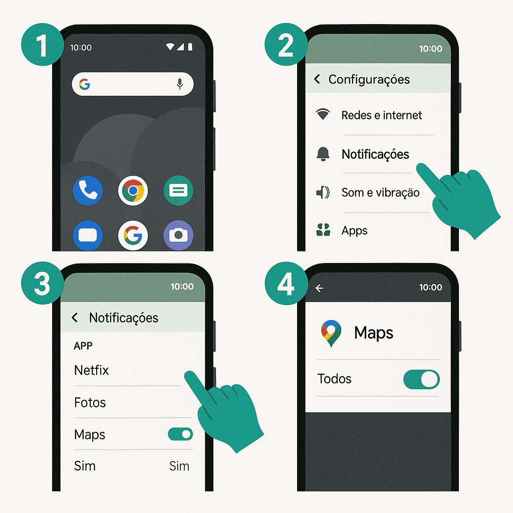 Conecte o smartphone a um monitor externo