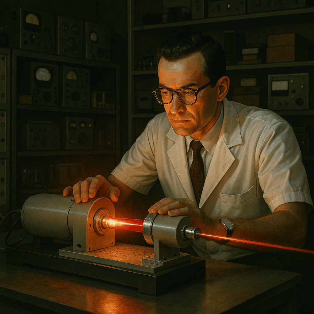 Primeiro laser funcional é ativado