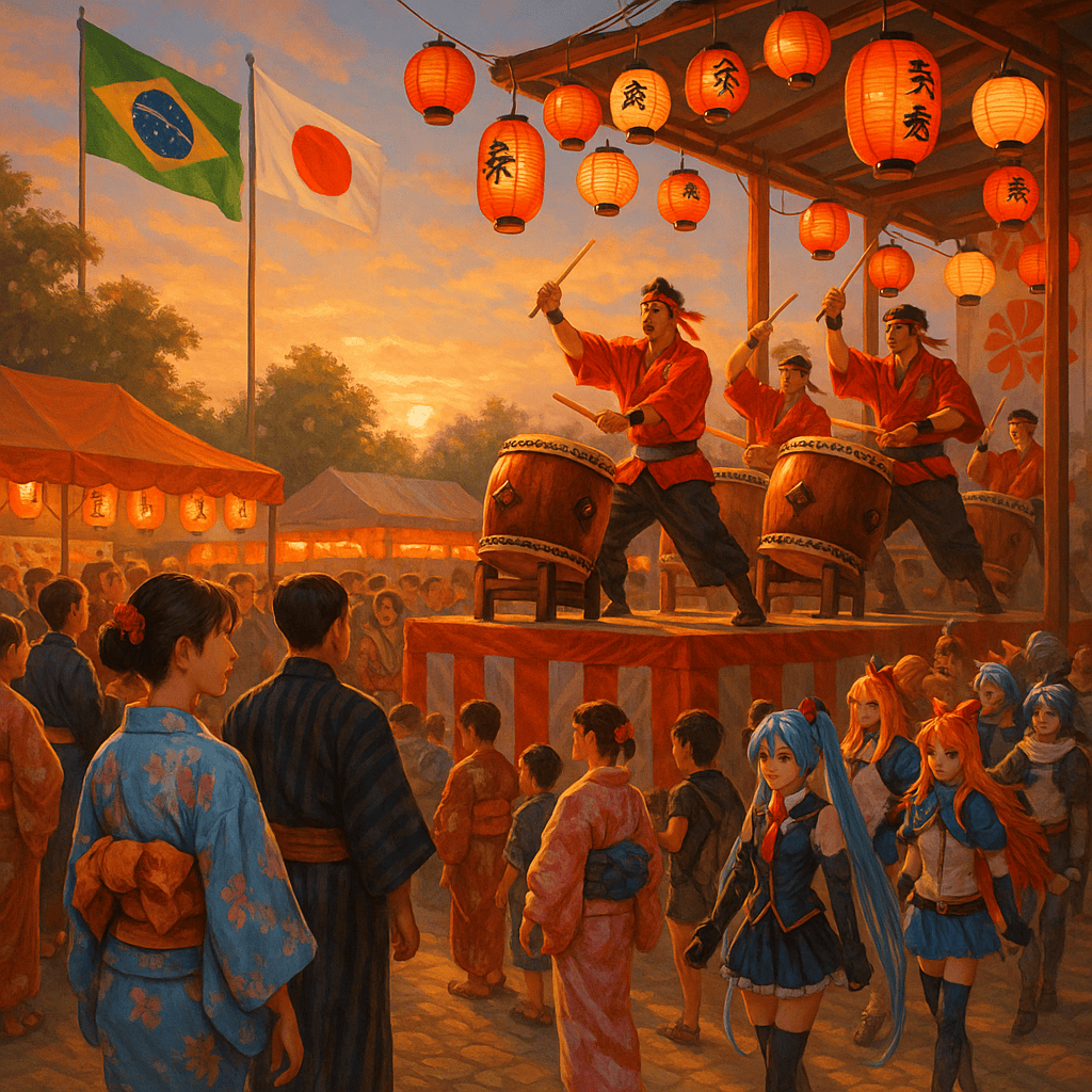 Joinville Matsuri 2025 celebra cultura japonesa no Brasil