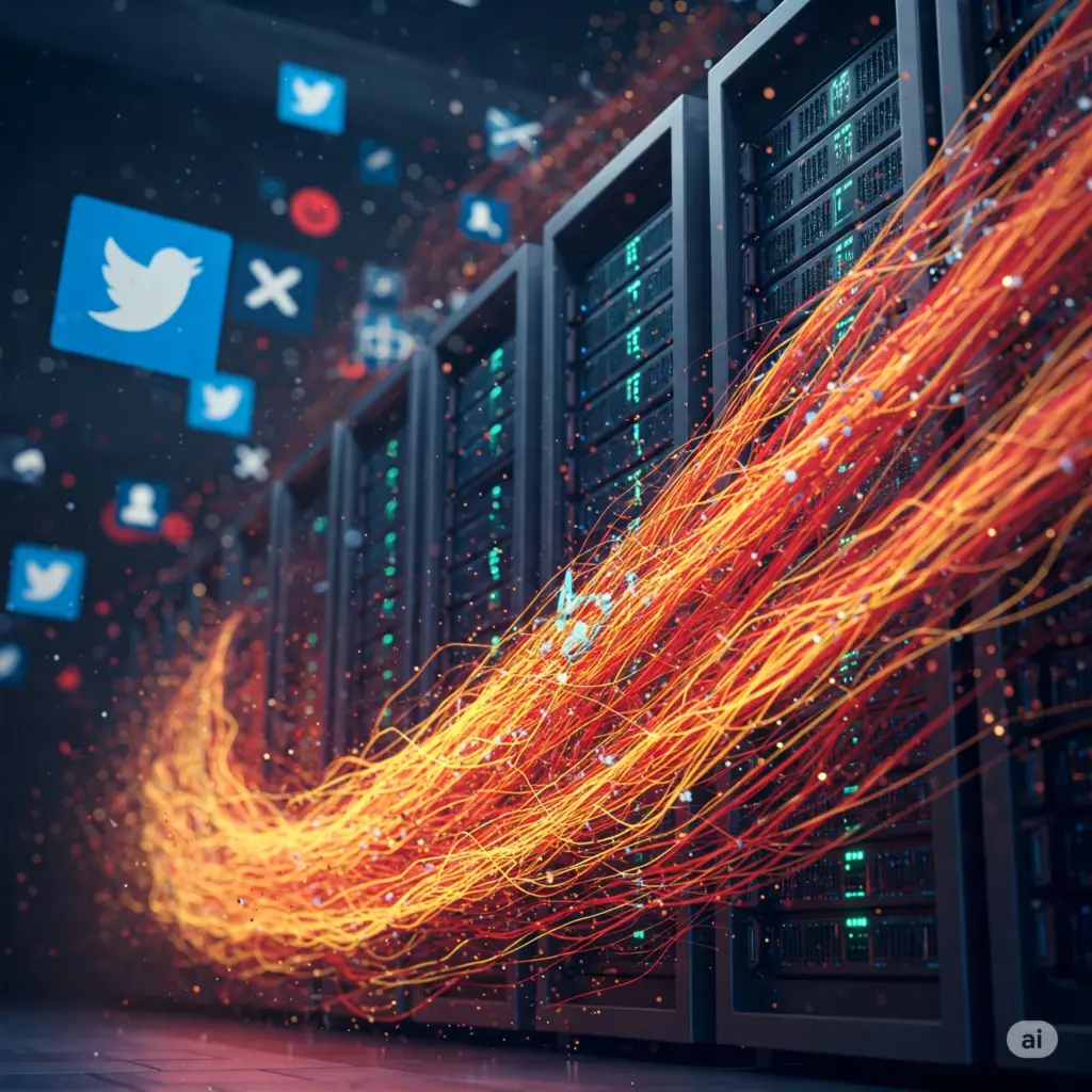 taque DDoS massivo contra rede social X