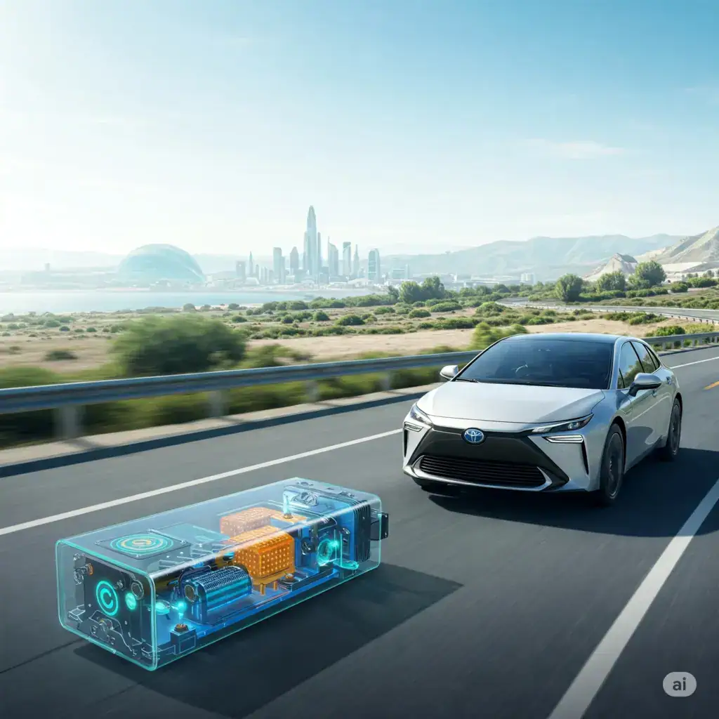 Toyota revela bateria de estado sólido que dobra autonomia dos elétricos
