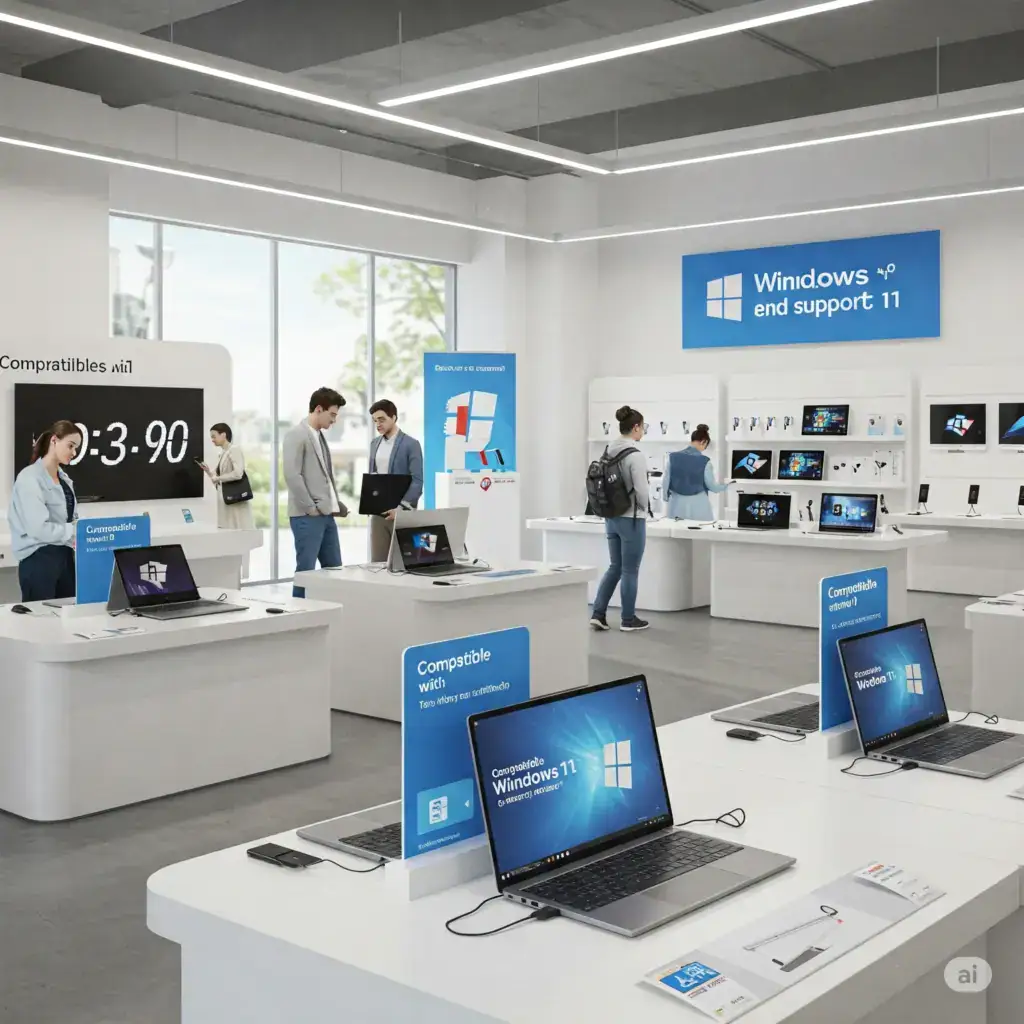 Venda de PCs deve crescer com migração ao Windows 11