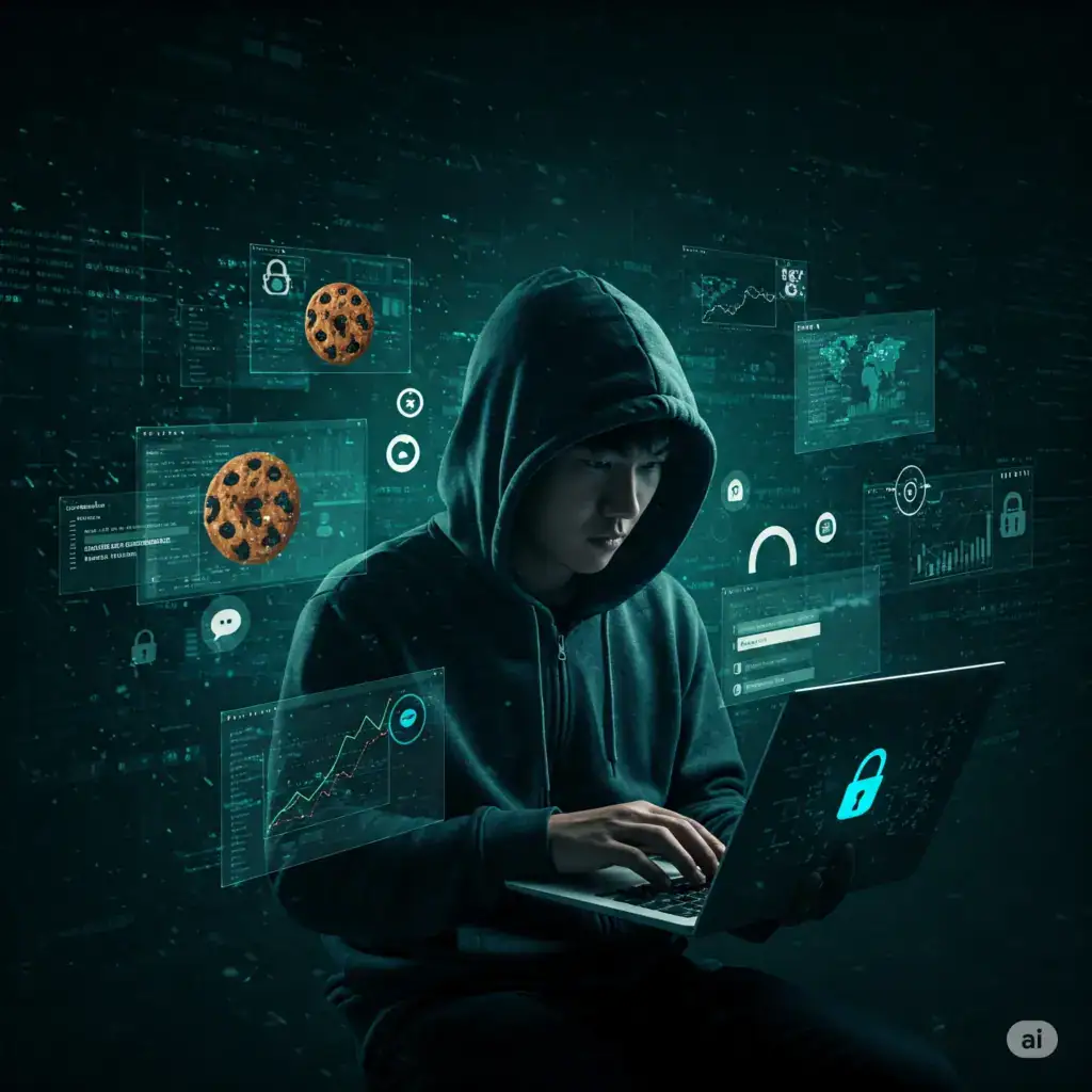 segurança digital, dark web, cookies de sessão, NordVPN, dados pessoais, cibersegurança, invasão de contas, vazamento de informações, privacidade online, Telegram