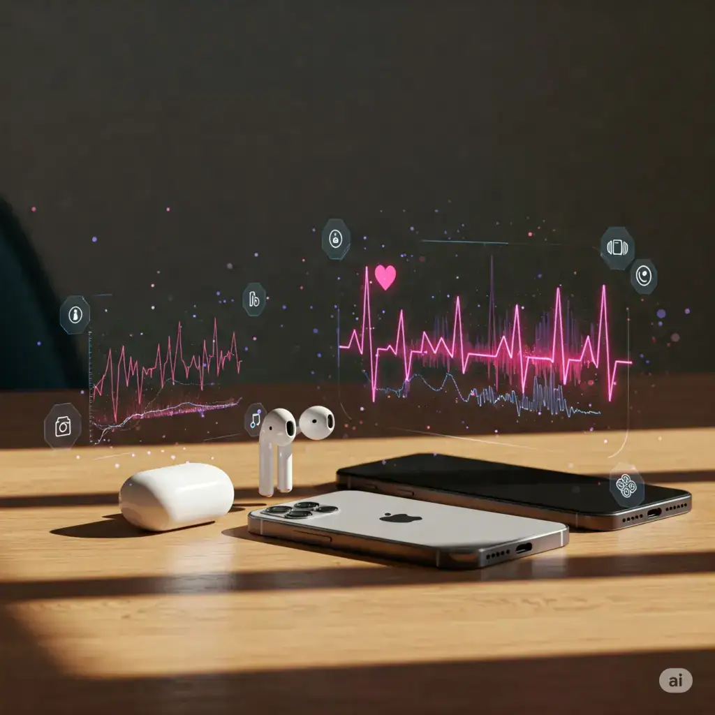 IA da Apple aprende a medir frequência cardíaca por áudio