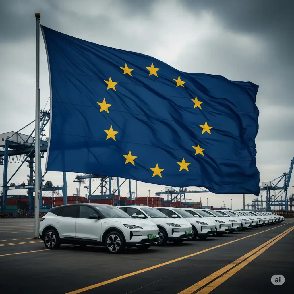 Guerra Comercial: UE Taxa Veículos Elétricos da China