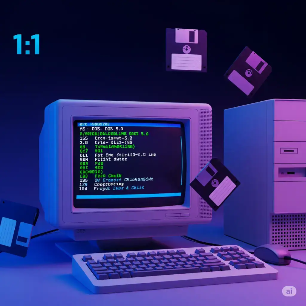 MS-DOS 5.0 Revoluciona PCs em 1991