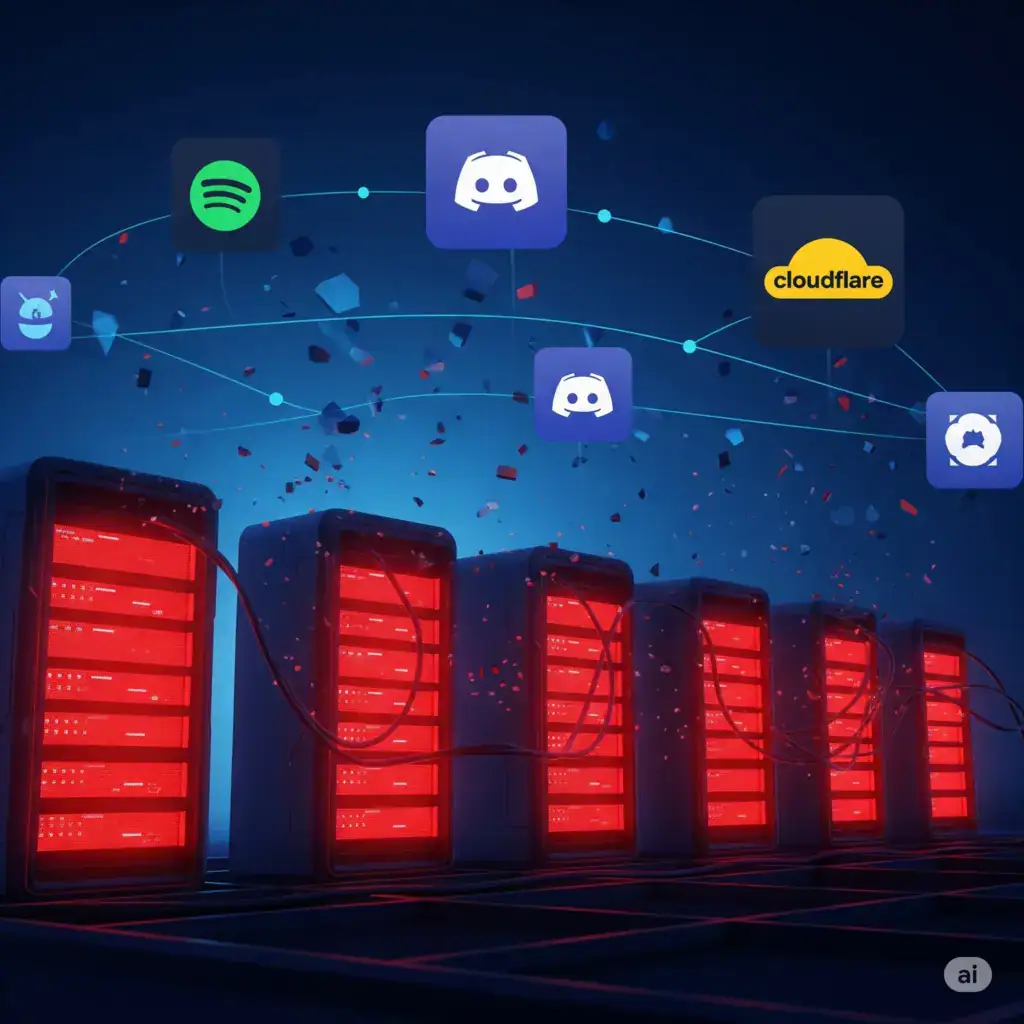 Google Cloud falha e afeta Cloudflare, Spotify e mais