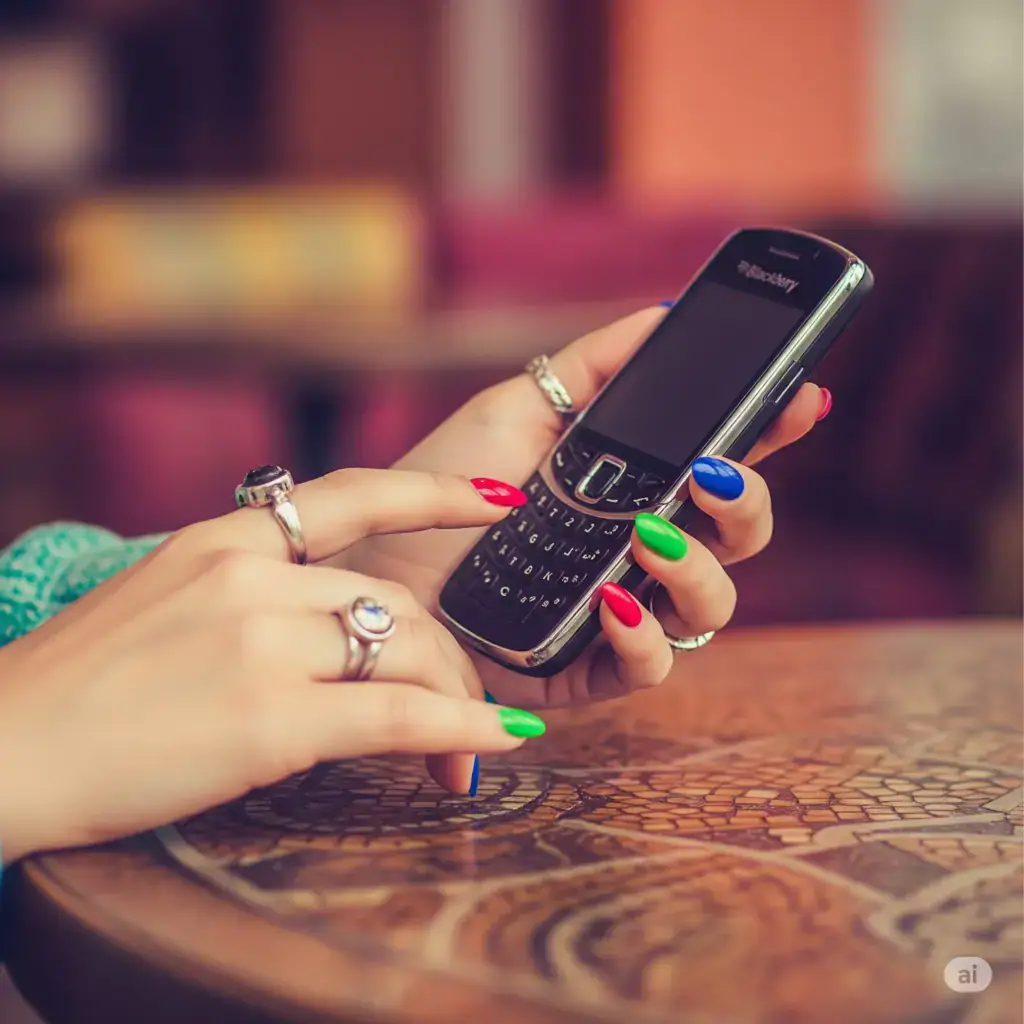 BlackBerry na Moda: Por que o teclado QWERTY virou febre no TikTok