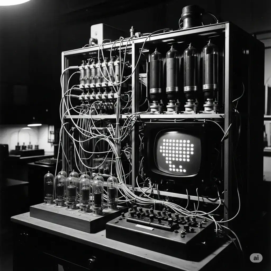 Computador, História da Tecnologia, SSEM, Manchester Baby, Programação, Software, Aniversário da Computação, Tom Kilburn, Frederic Williams, Universidade de Manchester, Primeiro Computador