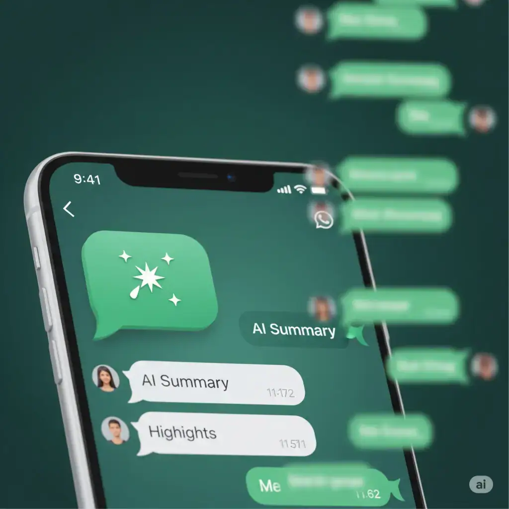 WhatsApp terá resumo de conversas não lidas com IA