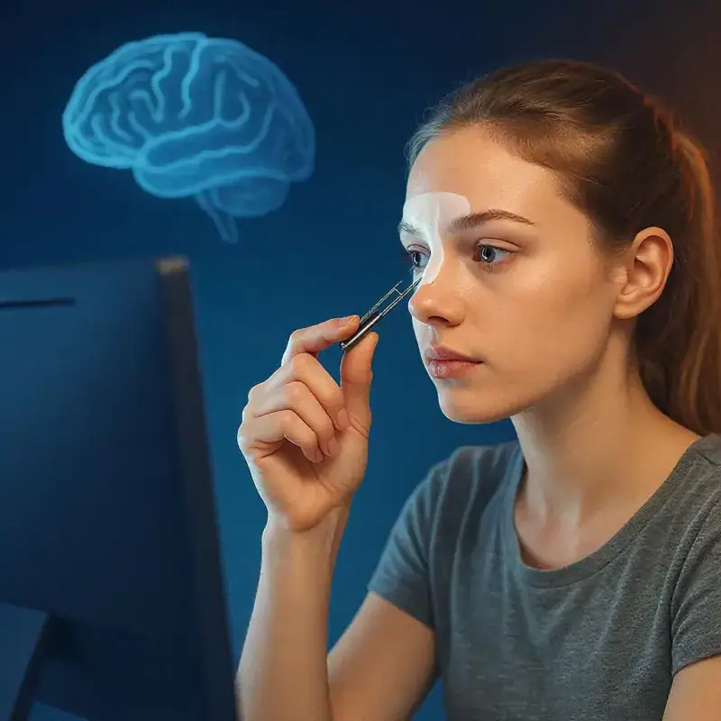 Adesivo eletrônico monitora fadiga mental em tempo real