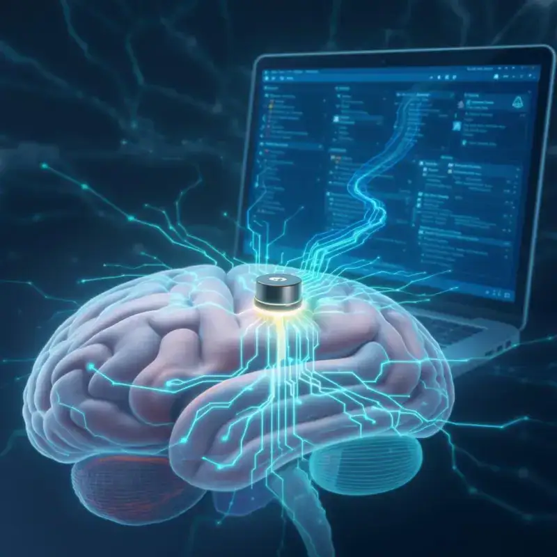 Implante sem fio registra atividade cerebral humana pela primeira vez