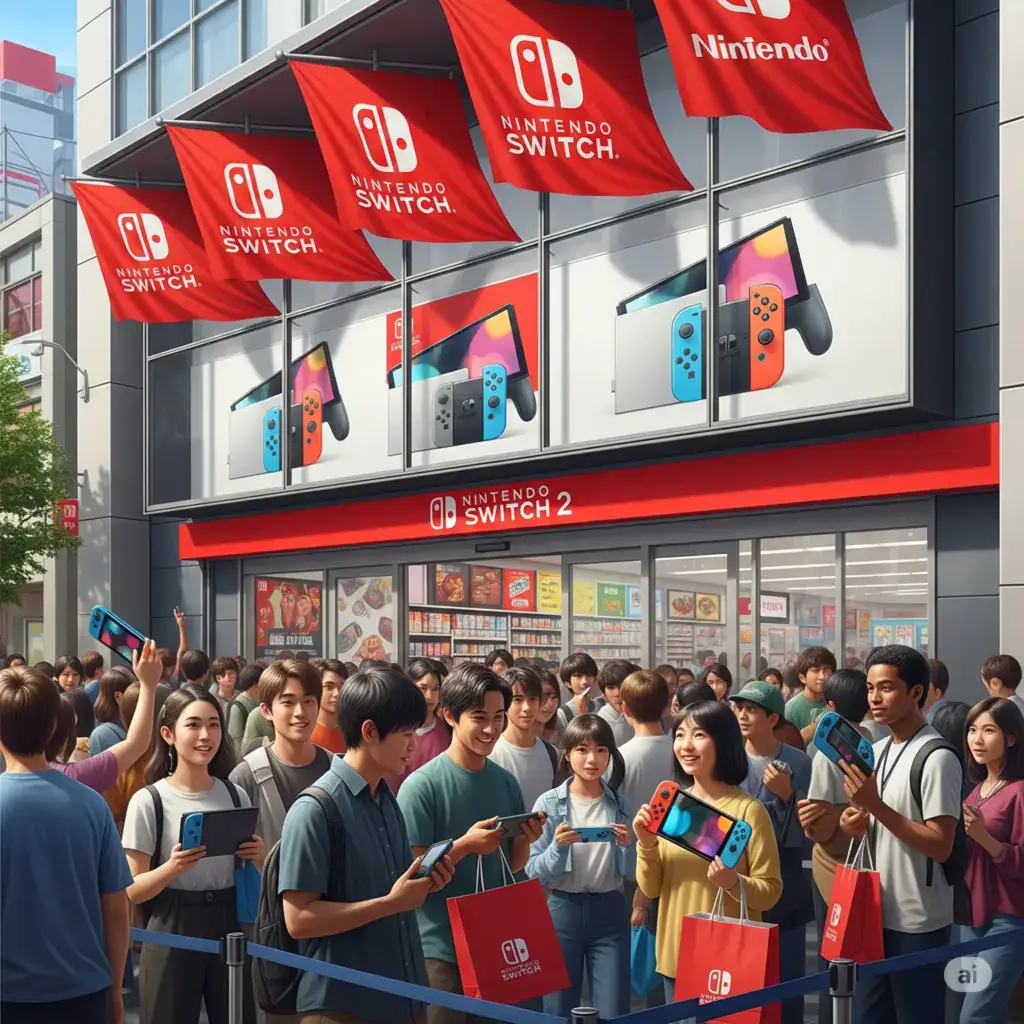 Nintendo Switch 2 é lançado no Japão com filas e novidades