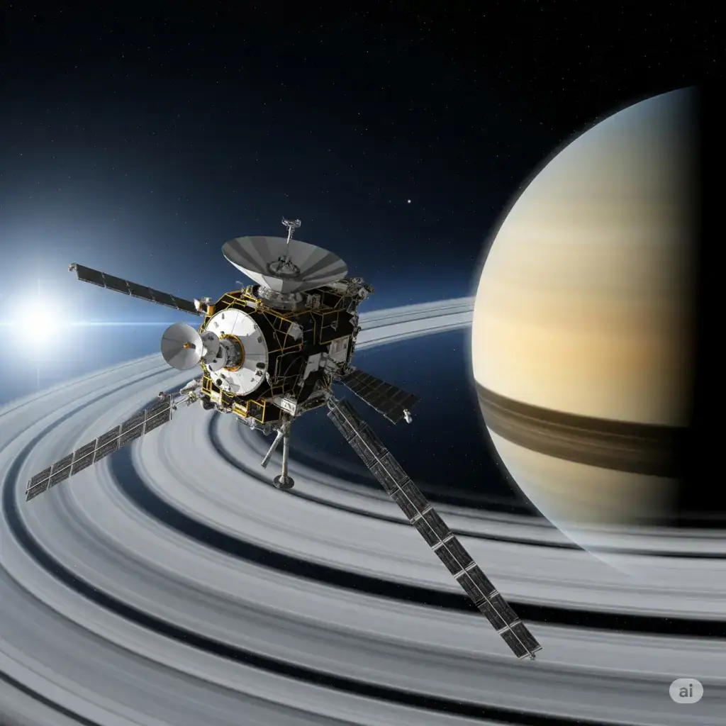 Cassini entra na órbita de Saturno em missão histórica da NASA