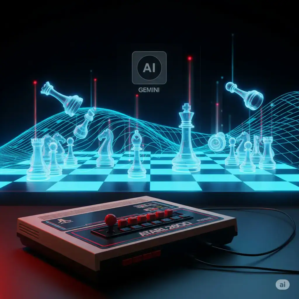 Google Gemini Desiste de Duelo de Xadrez Contra Atari 2600