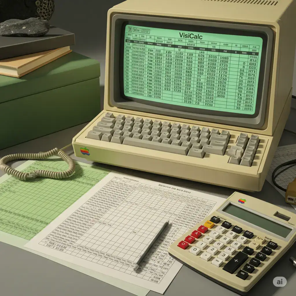 VisiCalc, o Primeiro Software de Planilha