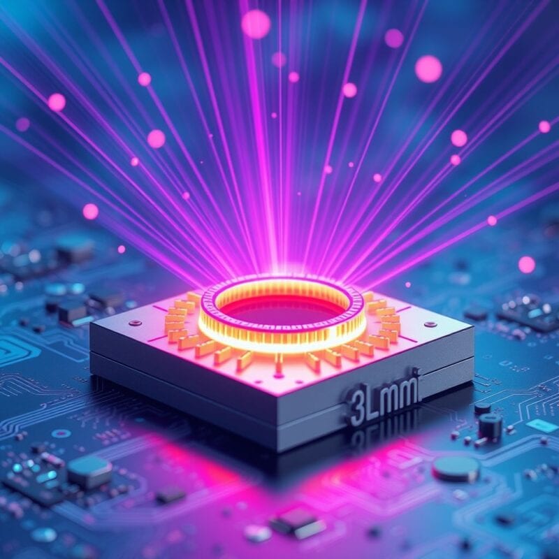 Fábrica de Luz Quântica em Chip de 1 mm²