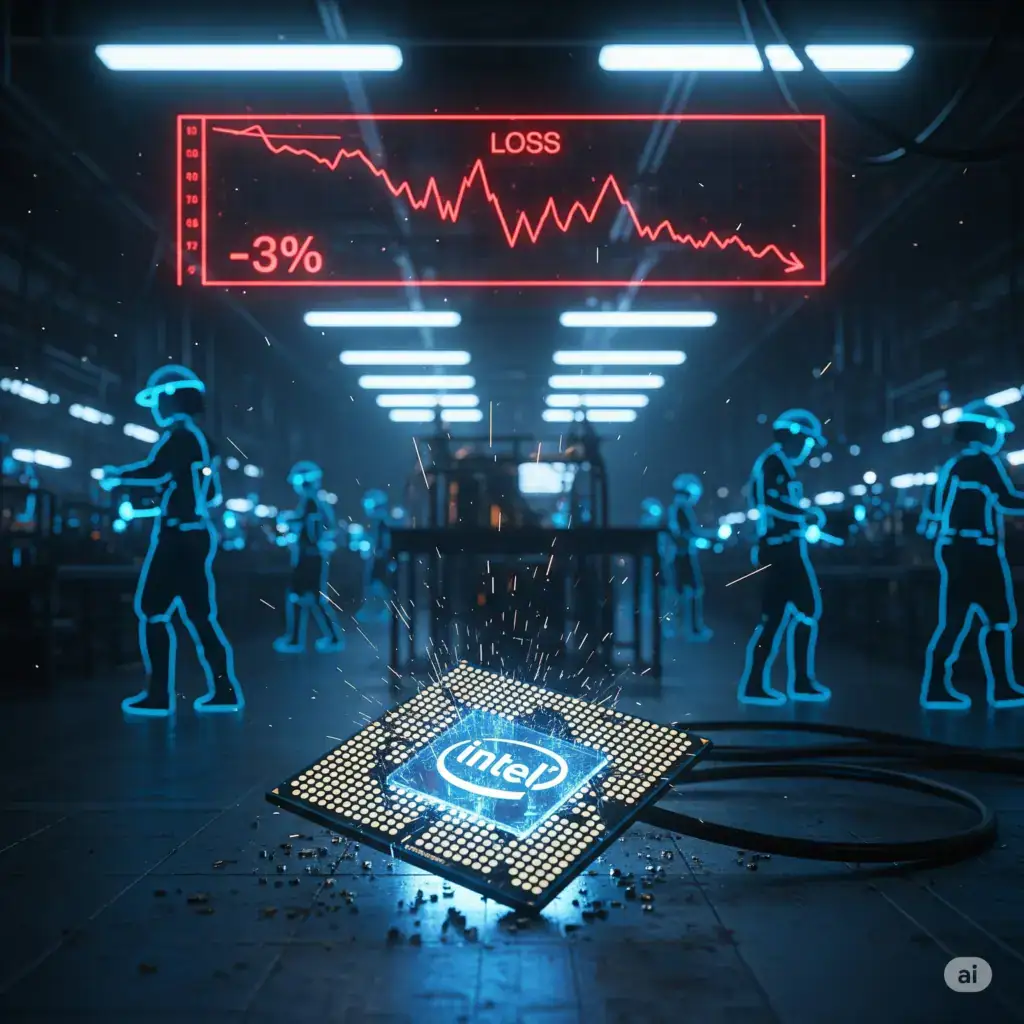 Intel Anuncia Redução de 24 Mil Funcionários
