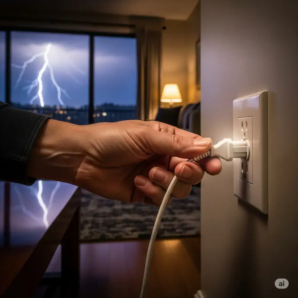 Desligar eletrônicos da tomada em dias de chuva: mito ou necessidade real?