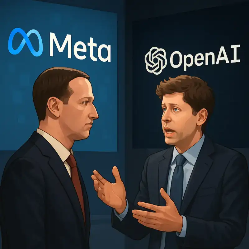 CEO da OpenAI critica Meta por atrair ex-funcionários