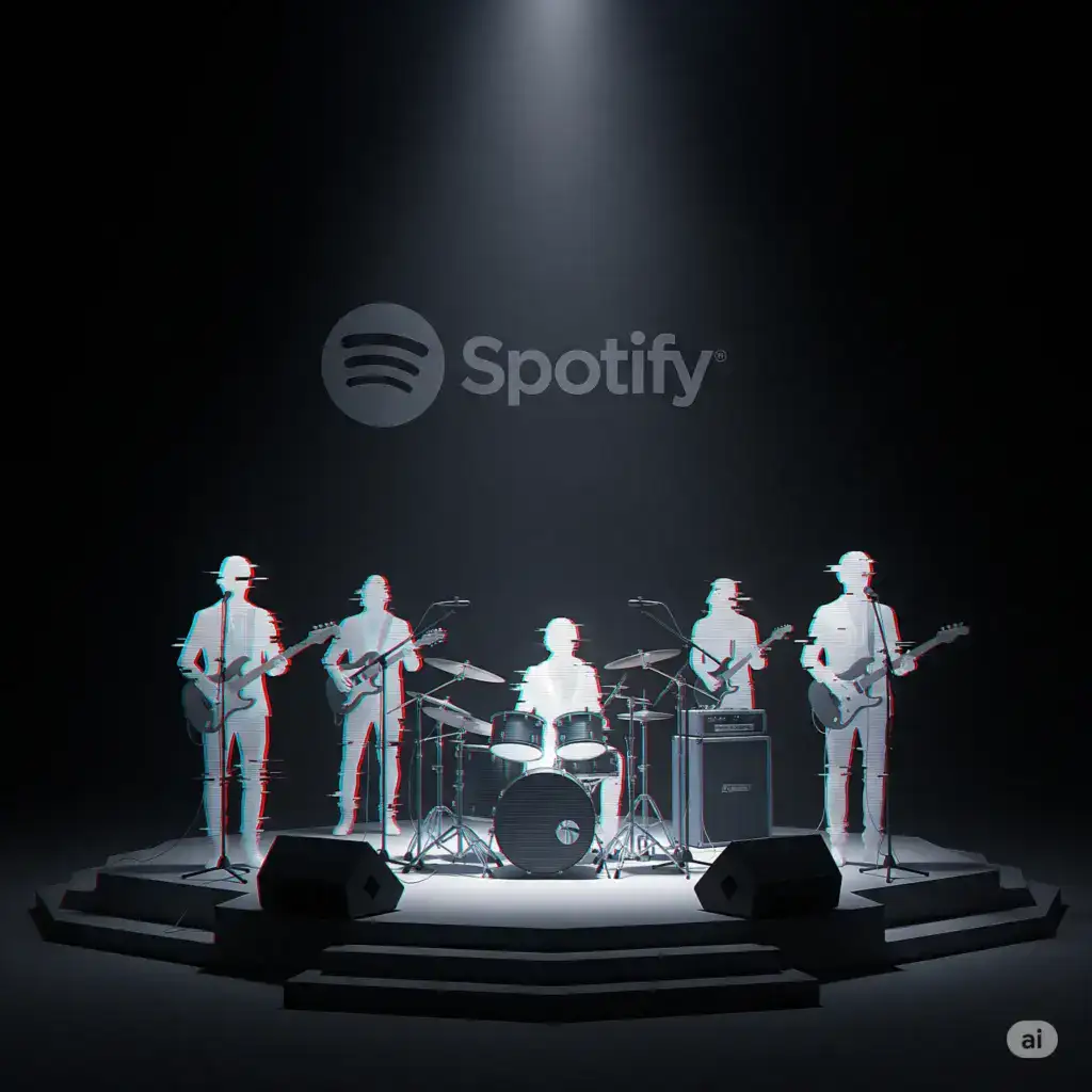 Banda de rock feita por IA conquista 1 milhão de ouvintes no Spotify