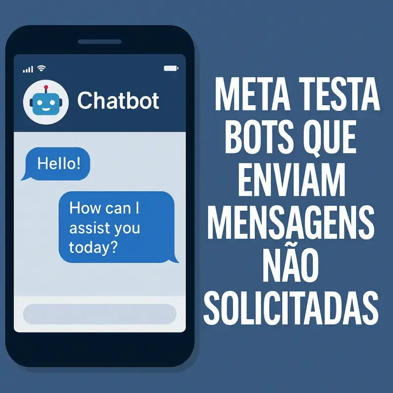 Meta testa bots que enviam mensagens não solicitadas