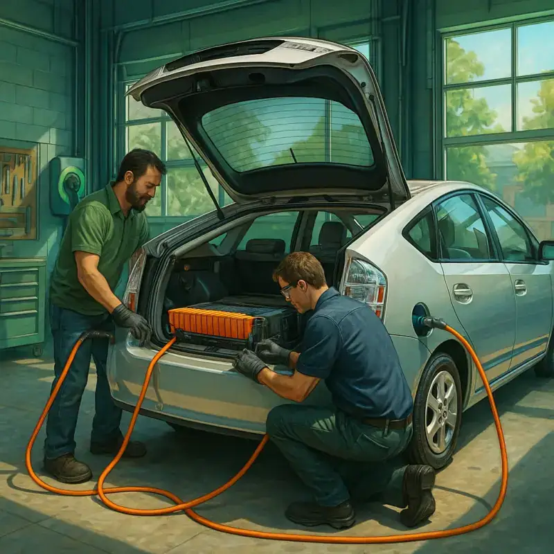 Conversão plug-in do Prius começou em 5 de julho de 2006