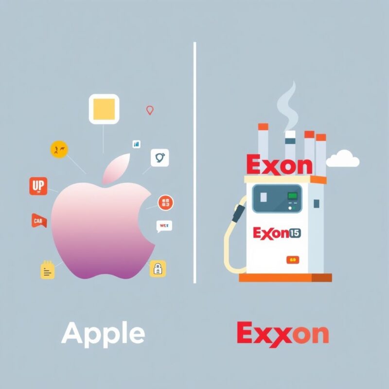 O dia em que a Apple derrubou a Exxon do topo