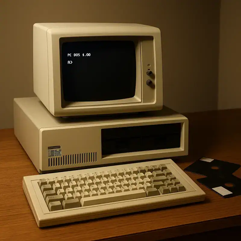 IBM lança o PC 5150 e define o padrão dos “compatíveis”