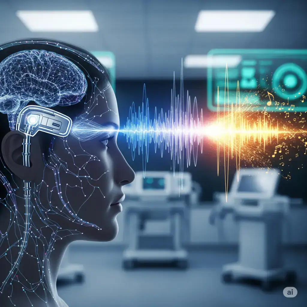 Interface cerebral transforma fala imaginada em voz com 74% de acerto