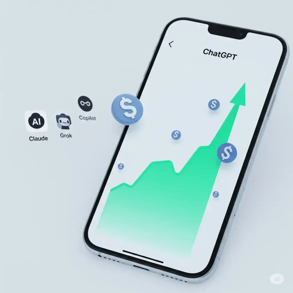 App do ChatGPT já faturou US$ 2 bilhões desde 2023