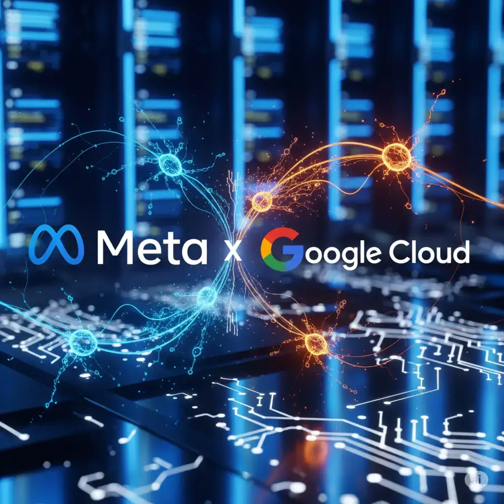 Meta fecha acordo de US$ 10 bi com Google Cloud para IA