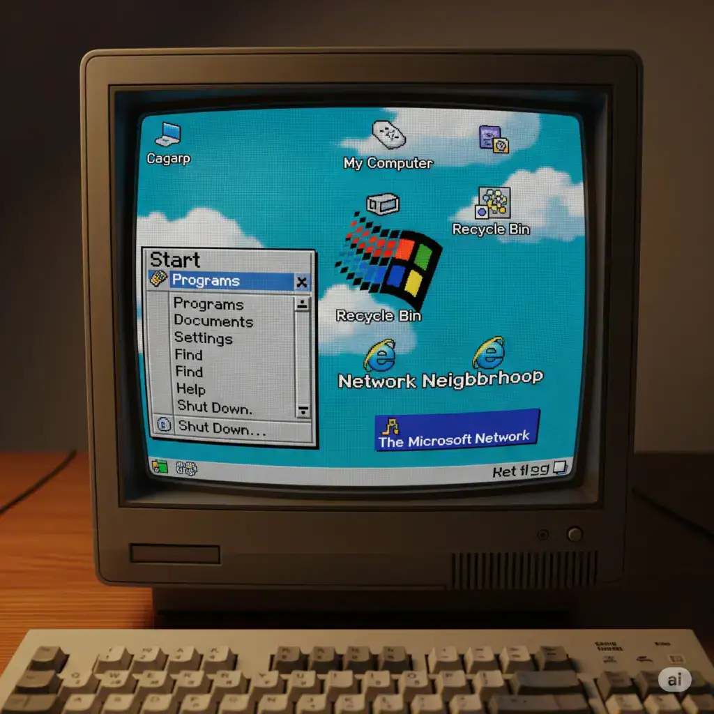 Windows 95 é lançado e muda para sempre o uso do PC