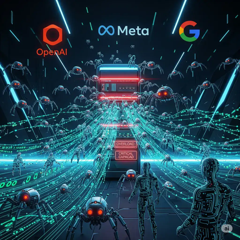 Relatório alerta: bots de IA já dominam tráfego da web