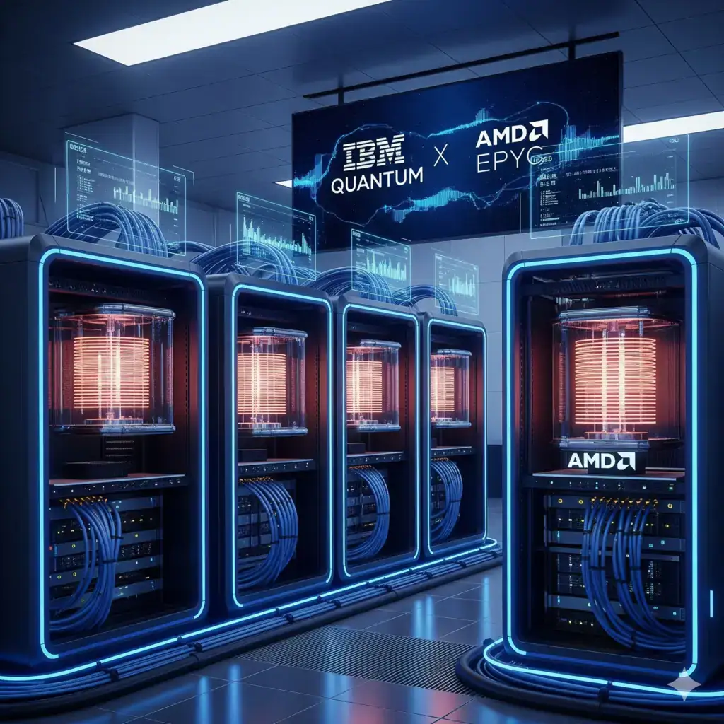 IBM e AMD unem forças na computação quântico-cêntrica