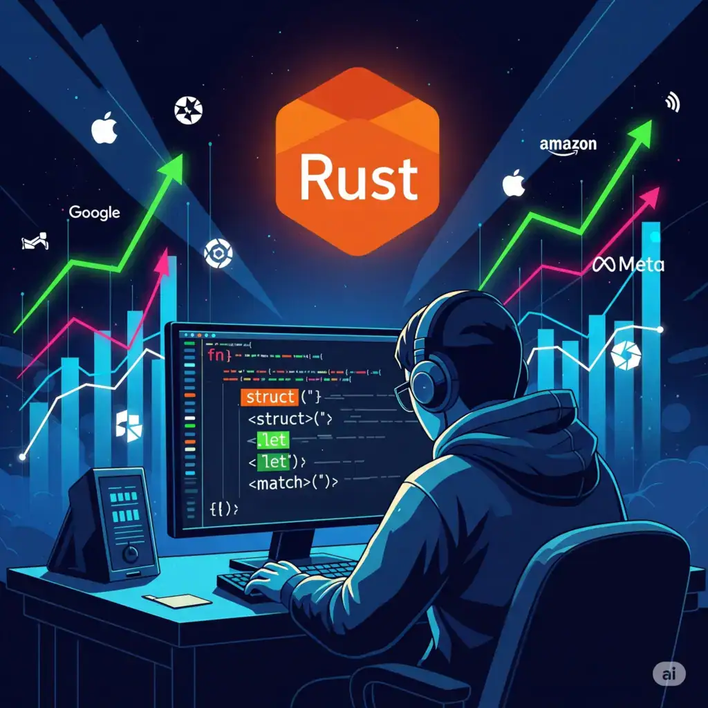 Rust: linguagem que dá altos salários, mas poucos ensinam