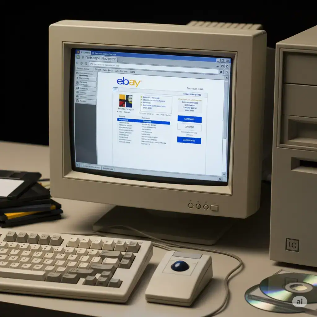 eBay estreia na internet em 1995