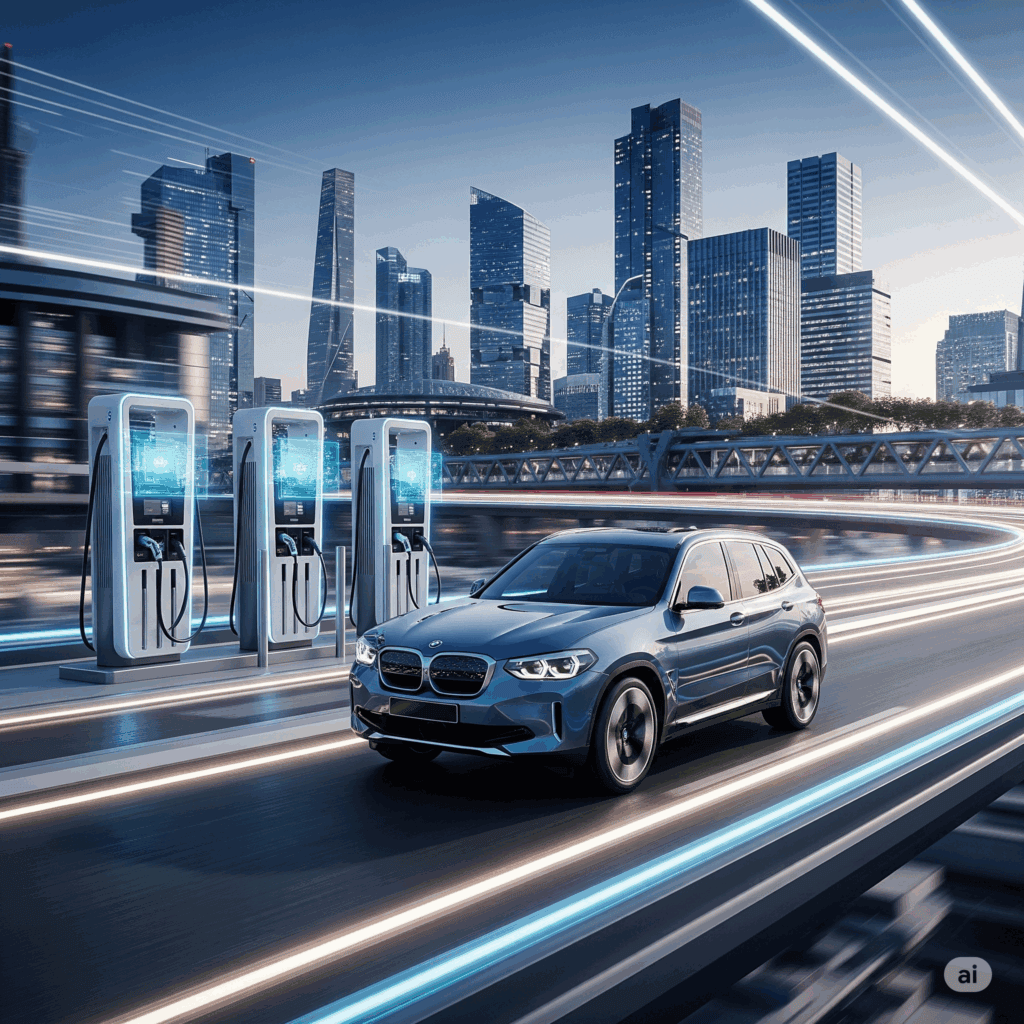 BMW Amplia Autonomia de Carros Elétricos