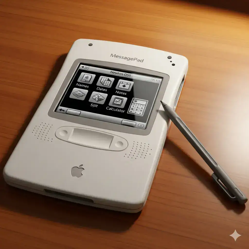Apple lança Newton MessagePad e antecipa era mobile