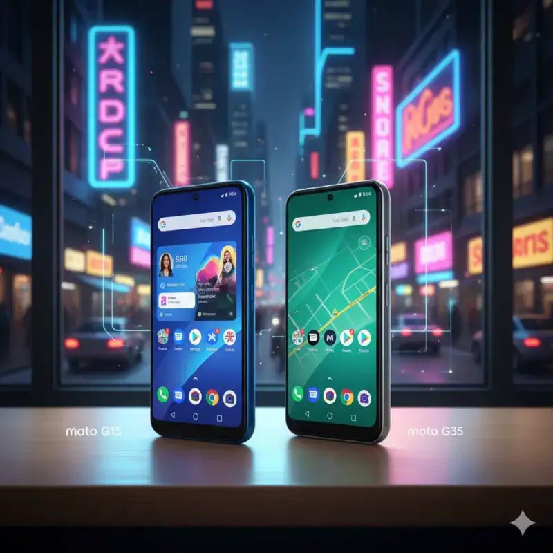 Moto G15 vs Moto G35